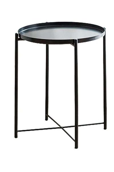 huitich Table for Living Room Coffee Tray Side Serving Table