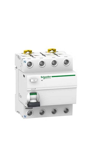 Schneider Electric A9R71440 Residual current circuit breaker Acti 9 RCCB - 4P - 40A - 30mA - type AC
