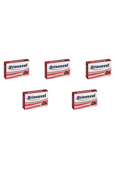 Urinonvef Urinonvef Cranberry 30 Kapsül 5'li Paket