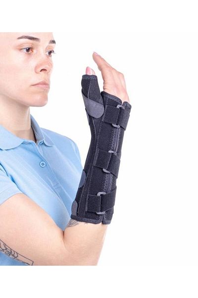 Triamed Triafix M Finger Wrist Brace, SRT230, Black, 1, Straight