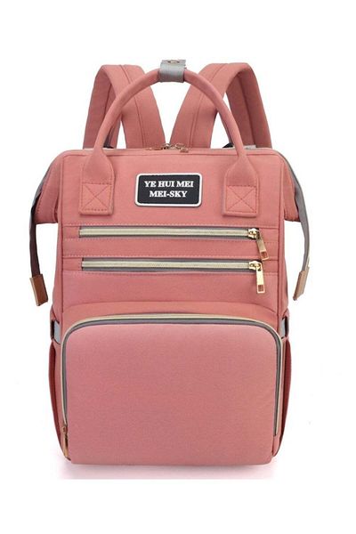 huitich Classic Pink Mums Baby Travel Bag