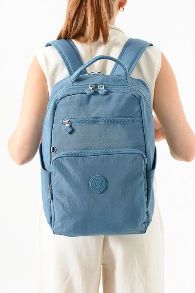 seyyah Waterproof Crinkle Fabric Laptop, School, Business, Travel Backpack and Handbag