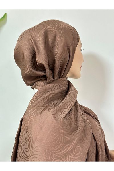 Pull Scarfs Shine Isabella Pattern - Dusty Brown
