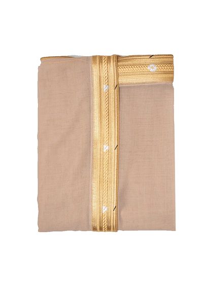Style Luxury Royal Men's Mishlah, Beige and Gold
