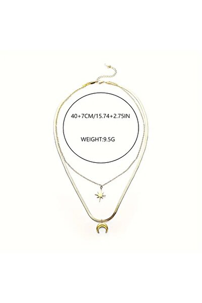 Ayzen Sun and Moon Necklace