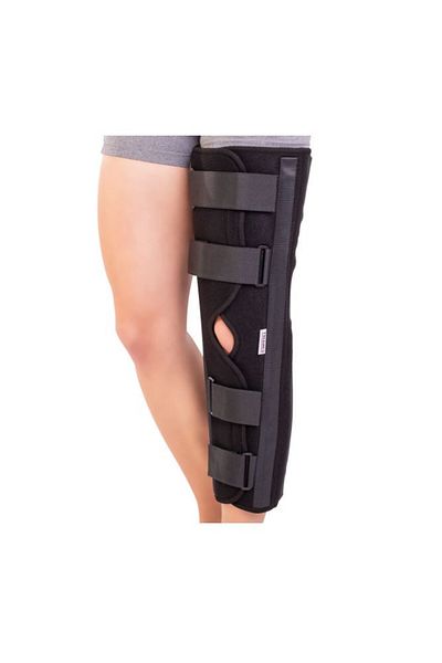 OEM Triamed Triafix Genu Fixed Knee Brace, Srt320, Black, 1
