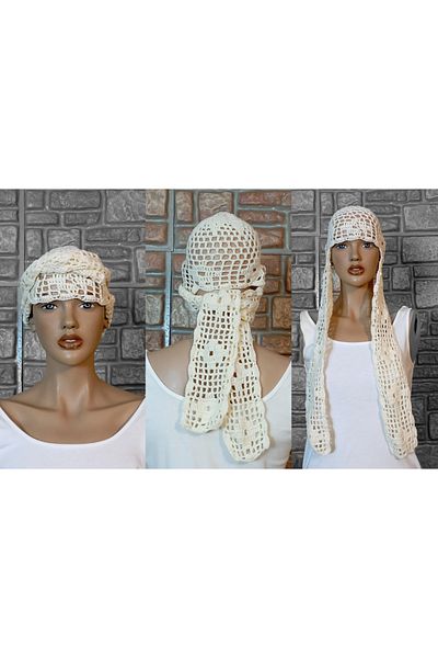 El örgüsü YDR DESIGN باندانا محبوكة يدويًا