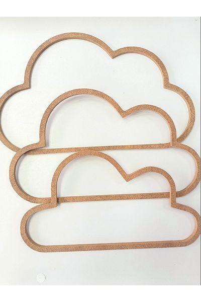 Sultan Mdf Door Ornament - Wall Ornament - Bulut