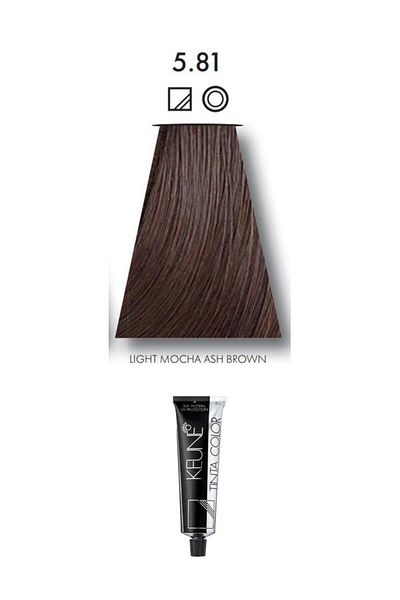 Keune Tinta Keune Hair Dye - No. 5.81 Light Ash Mocha Brown (Tinta)