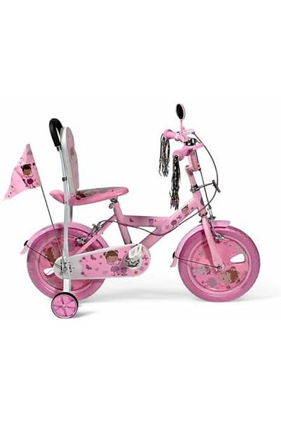 ALBADER Children Bike For Kids, 14-Inch Kids Bike With Training Wheels, Toddler Balance Bicycle