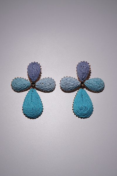 Rumon Wicker Knitted Earrings