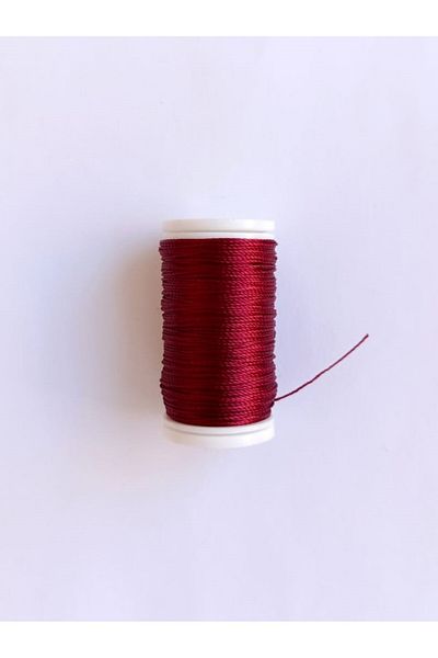 Eskişehir hobi sanat 0.45 mm 30 Meters Burgundy Color Rosary Rope