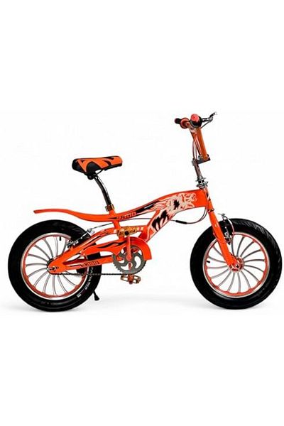 ALBADER 16-Inch Cobra Bike, Mountain Bike For Kids With Disc Brake & Adjustable Seat