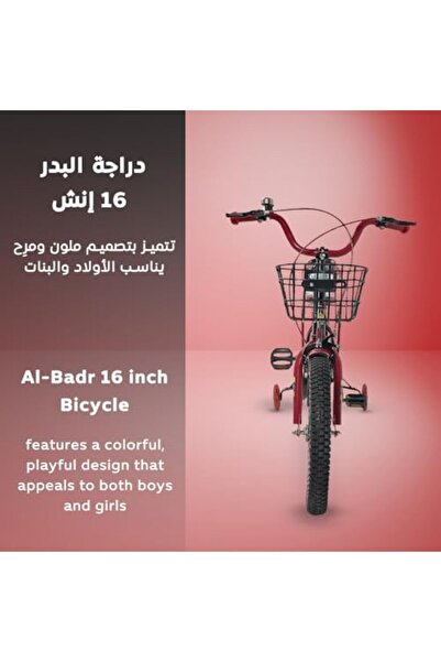 ALBADER 16-Inch Children Bicycle For Boys & Girls, Kids Bike With Removable Training Wheels