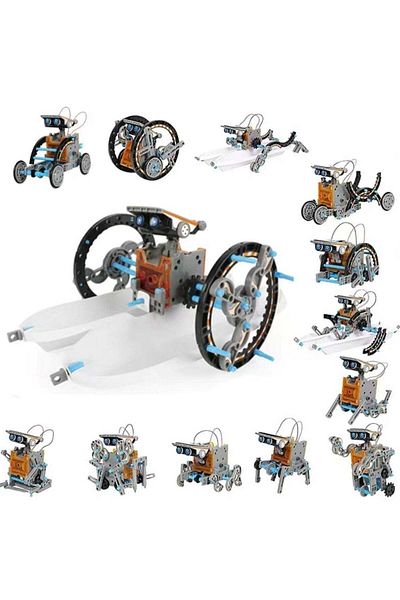 huitich 14-in-1 Educational Solar Robot Kit