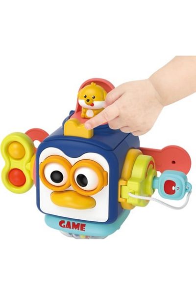 OEM Interactive toy with activities for babies, Busy Box