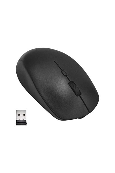 SIKS Mouse optic wireless USB, negru, cu încărcător