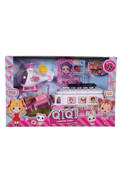 huitich مجموعة لعب سيارة تخييم QIQI Holiday Camper Van الرائعة للأطفال