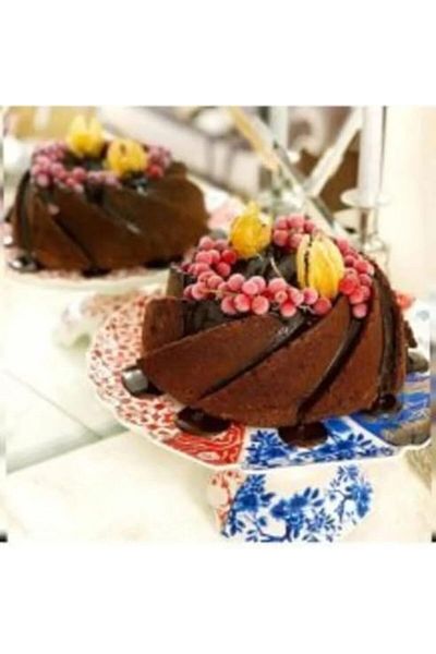 salesalbutik طقم قوالب كيك صغيرة من الألومنيوم مقاس 2 قطعة قطر 11 سم تصميم متين وغير لاصق (ذيل الحصان)