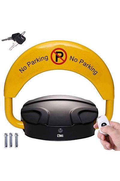 SIKS Automatic Lock, Remote Control, Rechargeable Batteries, Waterproof, Anti-Theft, 40 x 45 Cm