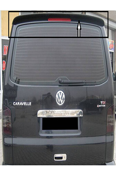 oto Volkswagen Transporter T5 T6 Bagaj Üstü Spoyler Astarlı BOYASIZ