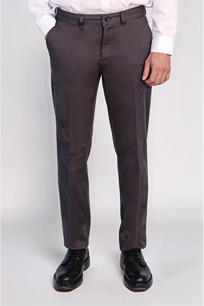 Velvarde /بنطلون تشينو عادي/رمادي