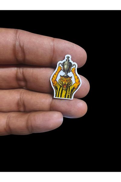 Generic Decorative Adhesive Stickers Set by Club Union, 4 Pieces, Sports Design for Mobiles and Smooth Surfa