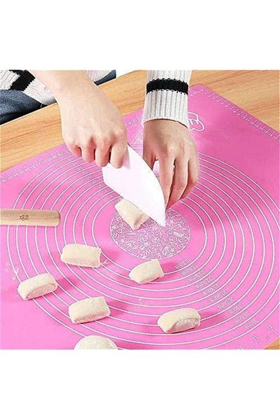 STOREMAX Jvnnastore 001 Large Size Silicone Dough Rolling Mat 60X45 cm Trendyfr 646268