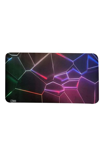 SIKS Large Professional Rubber Mousepad, For Gaming, 72x38x0.3 cm, Galaxy Multicolor
