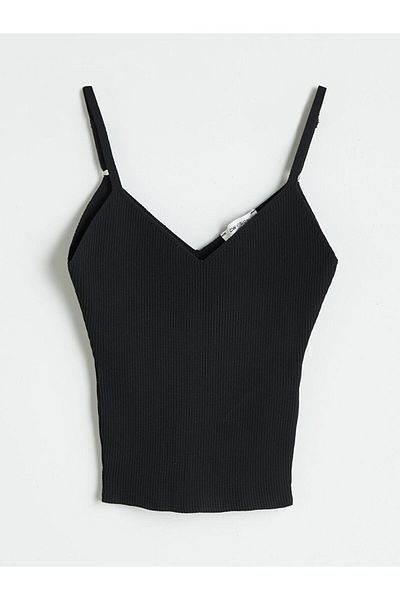 LC Waikiki Lcw V-Neck Women's Knitwear Singlet Fast Fashion