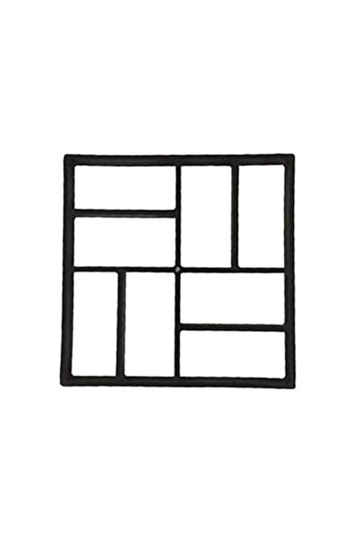 SIKS Matriță de contur, turnare beton amprentat pentru pavaj sau piatră decorativă, 40 x 4 x 40 cm