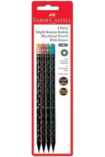 STOREMAX Ntwork Blister Pencil 4S, Party Art 1087243