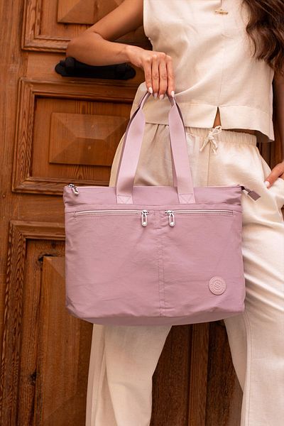 H&D COLLECTİON Χρήσιμο υφασμάτινο αλεξίπτωτο με 6 μάτια, μεγάλο μέγεθος τσάντα χειρός και ώμου 4011