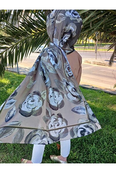 Nilbutik Βαμβακερό σάλι με λουλουδάτο σχέδιο