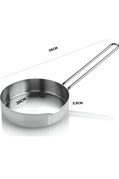 toyigoo Hsnet Steel 20 cm Sauce Pan Martorano Design - Tygo1359-5371