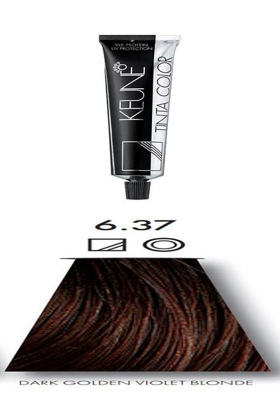 Keune Tinta Keune Hair Dye - No. 6.37 Dark Golden Violet Blonde