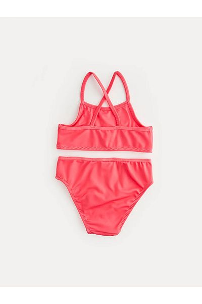 LC Waikiki Lcw Eco Baby Girl Bikini Set in Fuchsia Stretchy Fabric