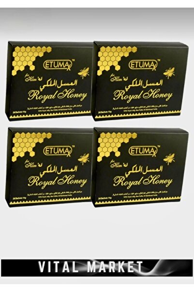 Lokman Hekim Etumax Vip Royal Honey 12 gr 12'li 4 Paket