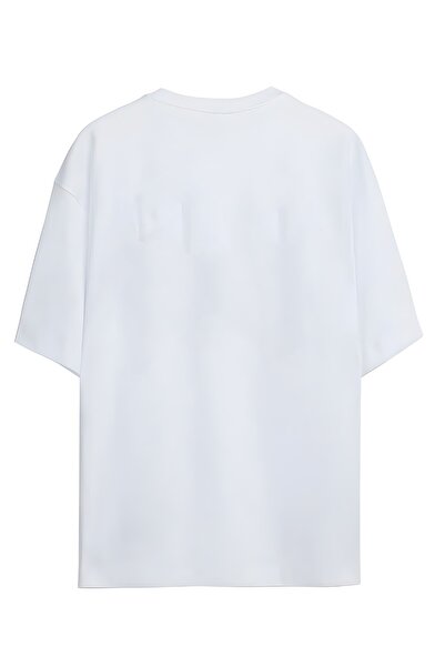 MAGORS Grafftee 100% Organic Cotton Oversize Round Neck Printed Maternity T-Shirt