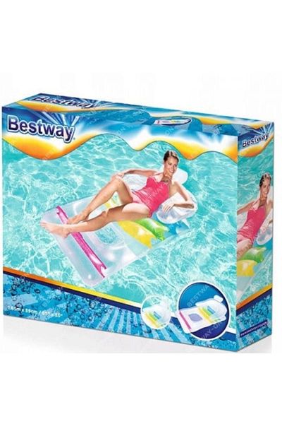 BESTWAY Inflatable Sea Bed with Back Support - 43011
