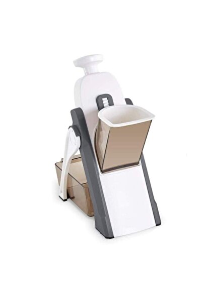 SIKS Feliator universal ® cu 8 setări de grosime, manual, multifuncțional, alb/gri