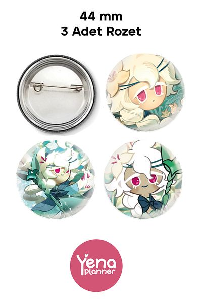 Yenaplanner Set de ornamente pentru geanta Cookie Run Kingdom