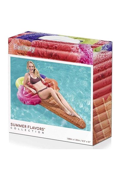 BESTWAY Sea Bed Ice Cream Bed 188X130 cm - 43183