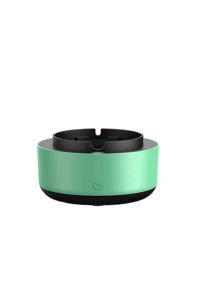 SIKS Electric Ashtray, Air Freshener, Eliminates Unpleasant Odors, Automatic Shut-off, Green