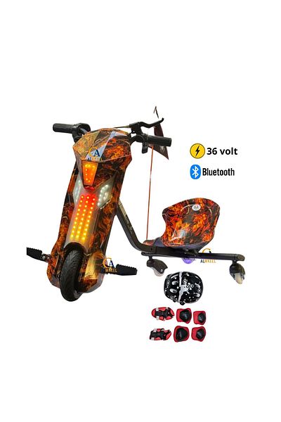 CA ALWKEEL Big Black Lightning Drift Scooter 36V 2025