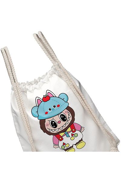 BEKZ Children's Backpack with Labubu 19