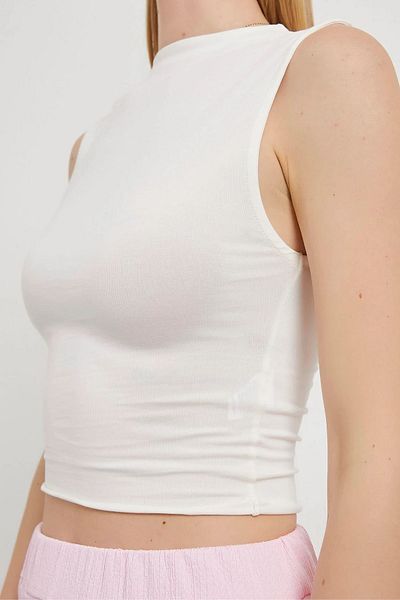 dubera creative Women's Collar Detailed Sleeveless Bodysuit