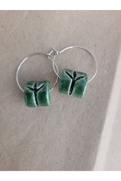 Azura Tasarım Algiz Earrings