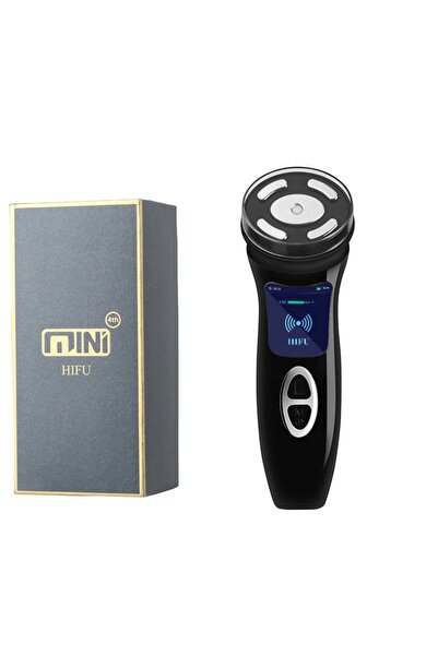 Mini Hifu Hifu 4 Yüz Gençleştirme Cihazı Kırışıklık Akne İz Leke Giderme Ems Mikro Akım RF Radyofrekans Aleti