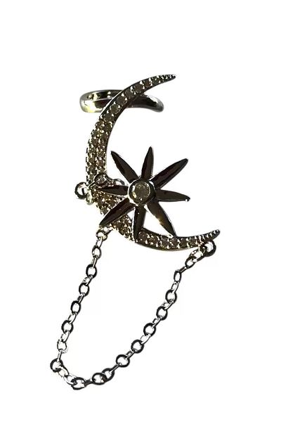 Mutenaura Luxury Imported Ear Cuff with Stone Detail